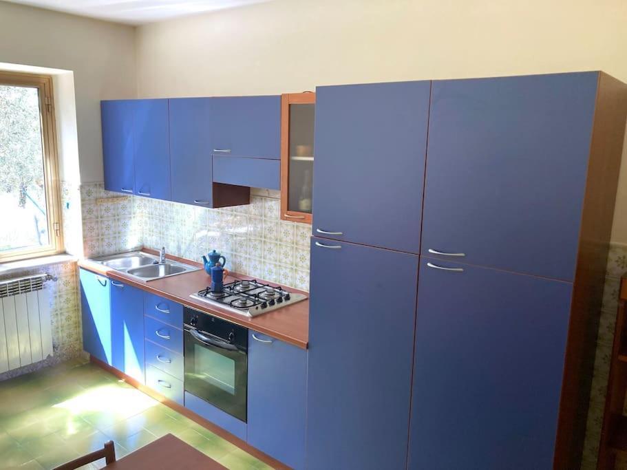 Casa Sisu-Appartamento Immerso Negli Ulivi SantʼElia Fiumerapido المظهر الخارجي الصورة